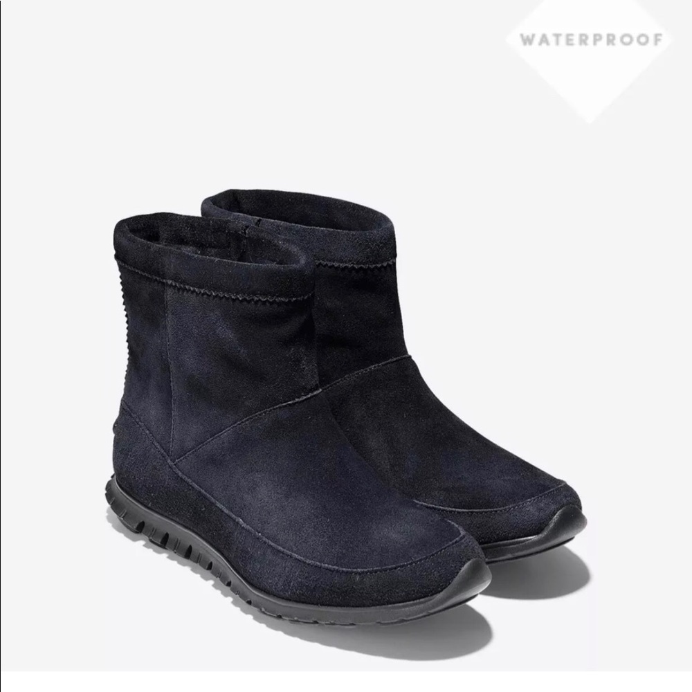 NWT Cole Haan Womens Suede Booties